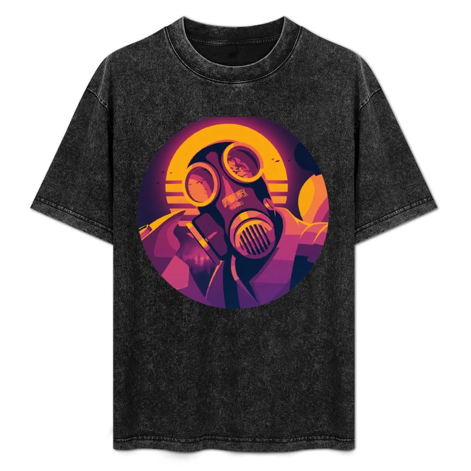 Team Fortress 2: Meet the Pyro (Sunset) T-Shirt oversized t shirt aesthetic clothes slim fit t shirts for men