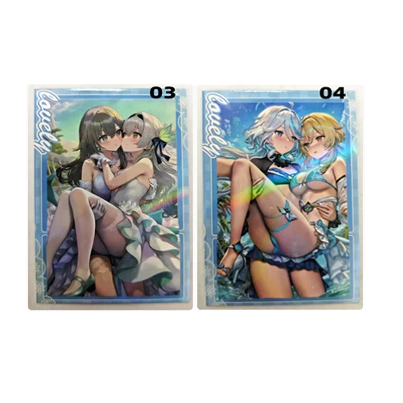 Tarjetas coleccionables de princesa de ensueño de mariposa perdida, historia de diosa de Anime japonés, regalos de Navidad y cumpleaños, juguetes para niños