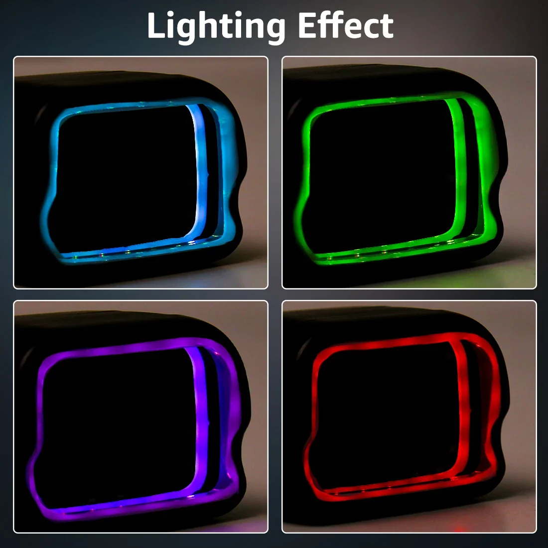 For Tesla Safety Buckle Ambient Light 64 Colors For Model 3 Model Y S X Seat Belt LED Decorative Lamp Car Interior APP Control