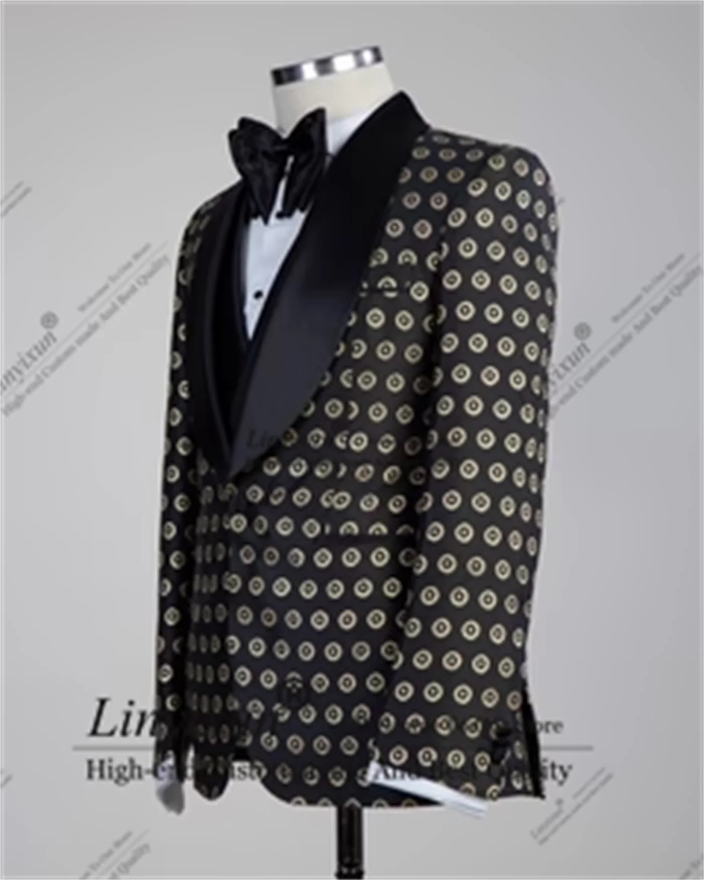 

Fashion Diy Crystals Men Suits Customized Male Prom Party Blazer 3 Pieces Sets Groom Wedding Tuxedos Slim Fit ropa hombre