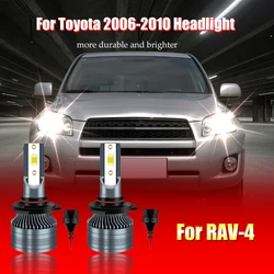 2Pcs Car Led Headlight For Toyota RAV4 RAV 4 XA30 2006 2007 2008 2009 2010 High Low Beam LED Headlamp Lights