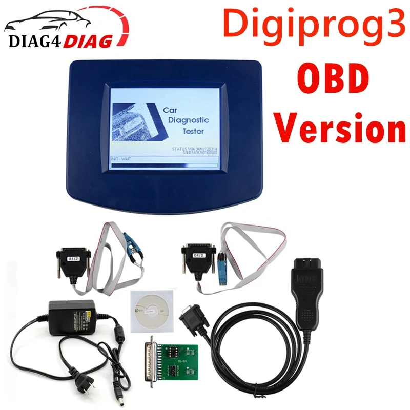 

Digiprog3 V4.94 OBD Version With FTDI Chip OBD DIGIPROG With EU/US Plug Anti-theft key matching Odometer Tool