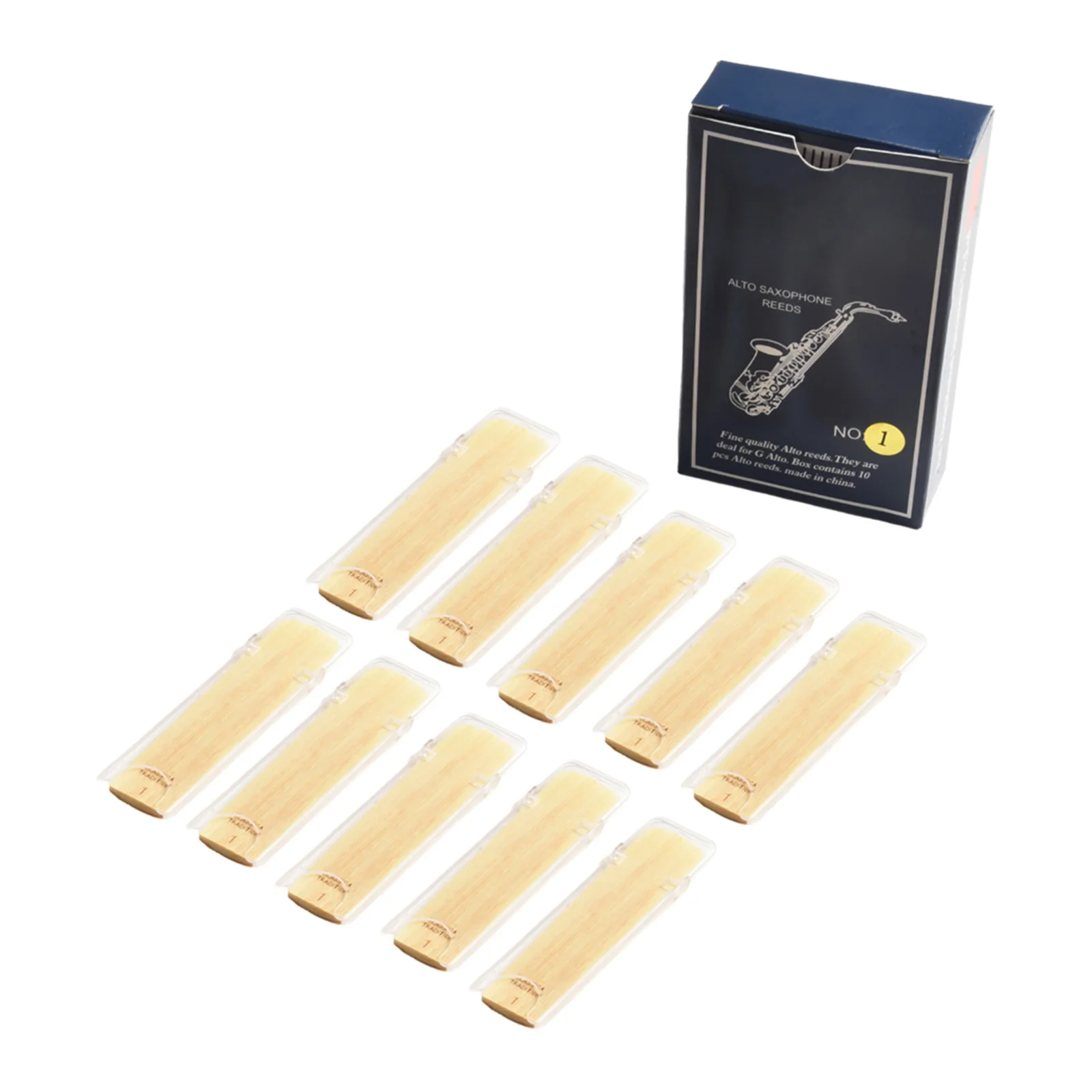 Alto Saxophone Reeds Full Size Strength 1 0 1 5 2 0 2 5 3 0 3 5 Hand Harvested Digital Reed making Technology Stable Sound