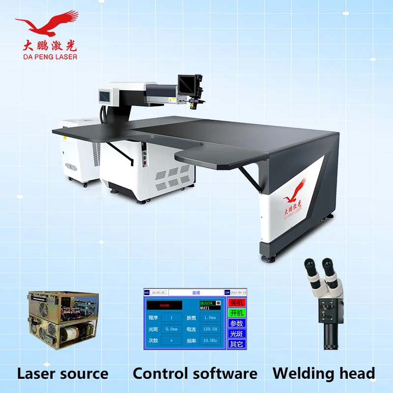 Advertise Fiber Laser Welding Machine-300W Automatic & Easy To Operate High Productivity