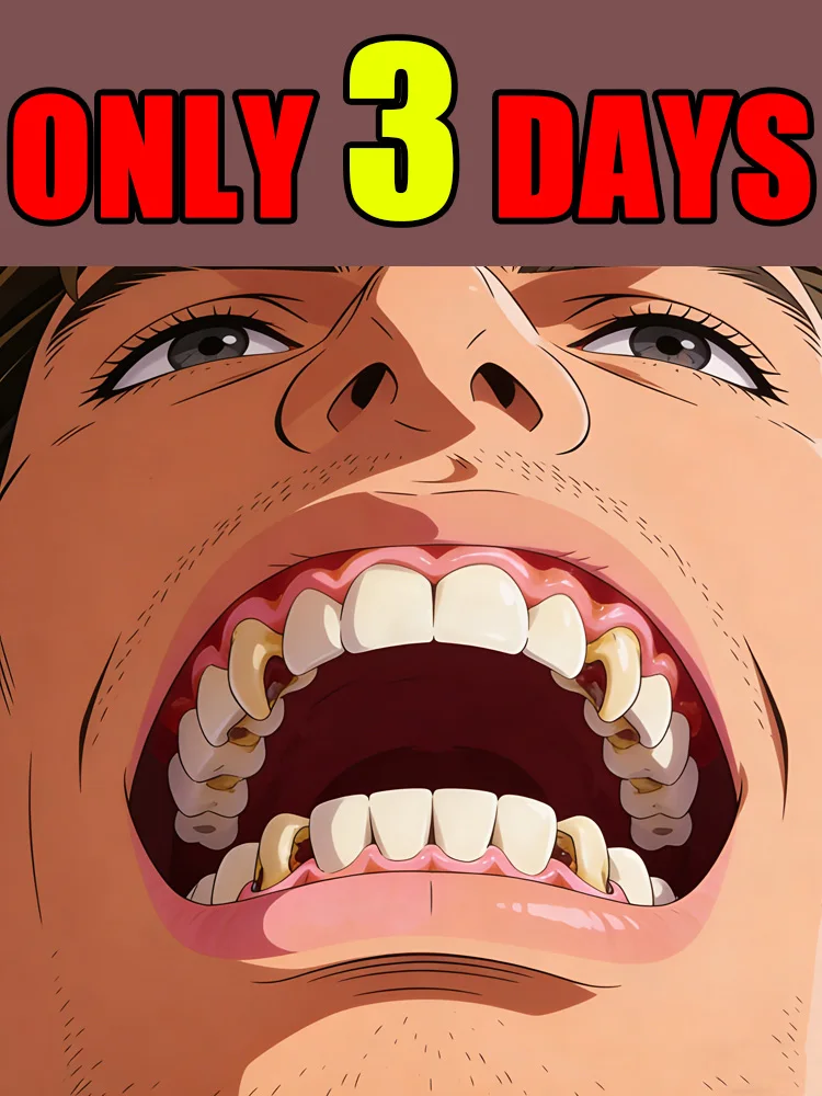 

Улучшение состояния и облегчение боли в течение 3 дней, десны восстанавливают здоровье.