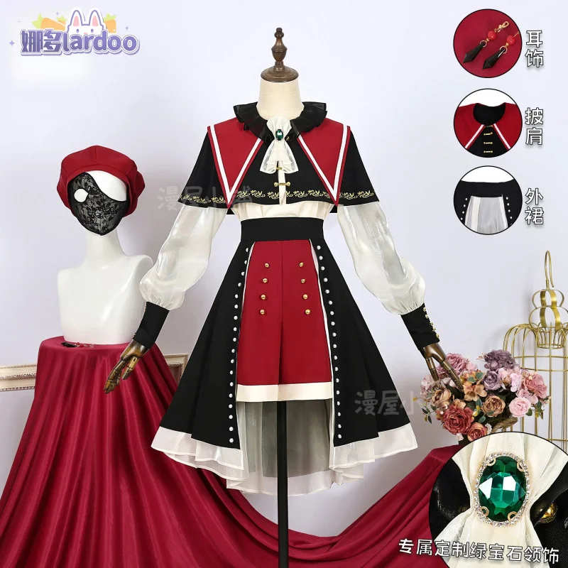 BanG Dream Ave Mujica Mortis Wakaba Mutsumi Cosplay Costume Uniform Halloween Carnival Party Christmas Play Role Clothing