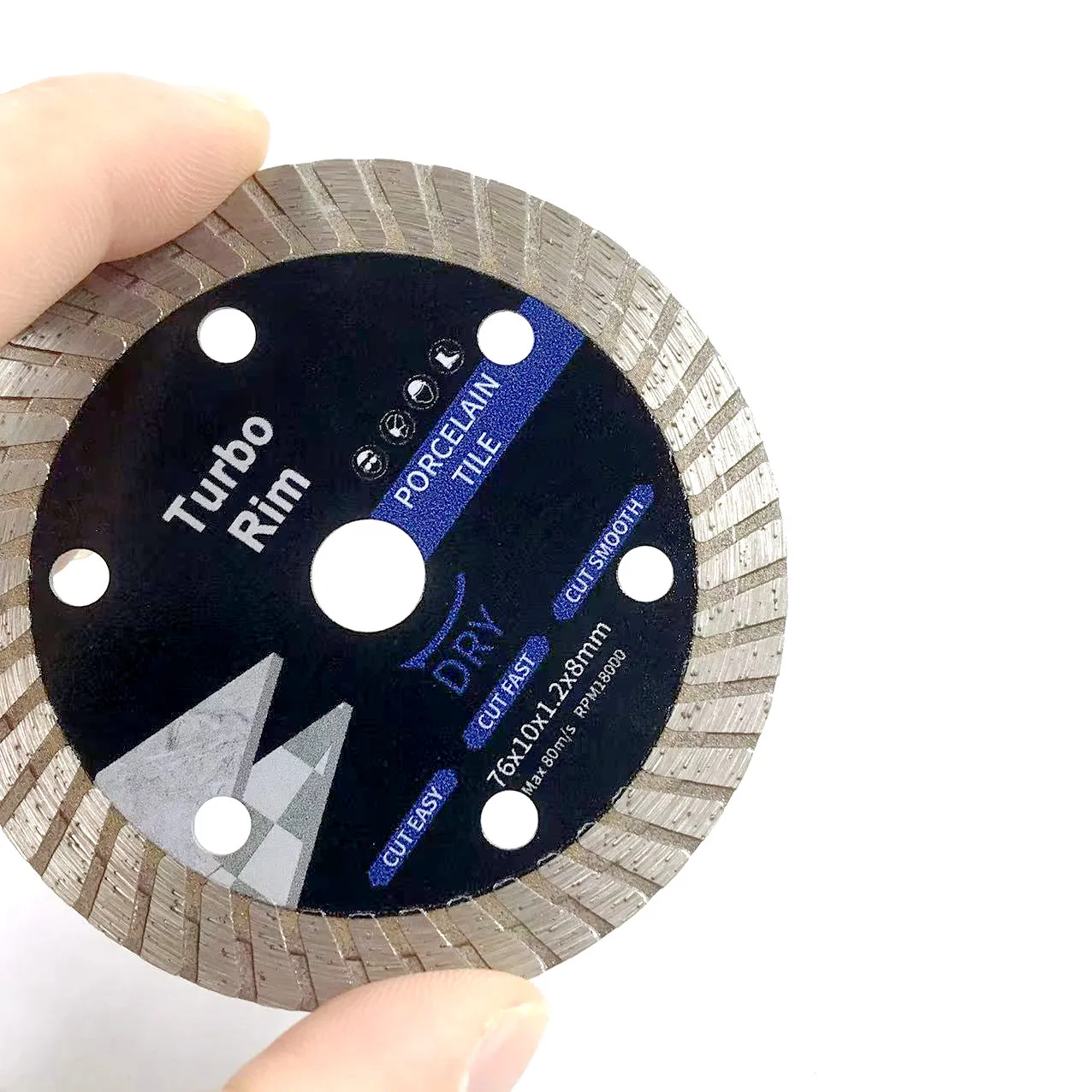 1/3/5PCS 76mm Mini Sägeblatt Diamant Disc Schneiden Beton Holz Geistige Fliesen Cutter Granit 3 zoll Glas Marmor Trennscheibe – Detail 3