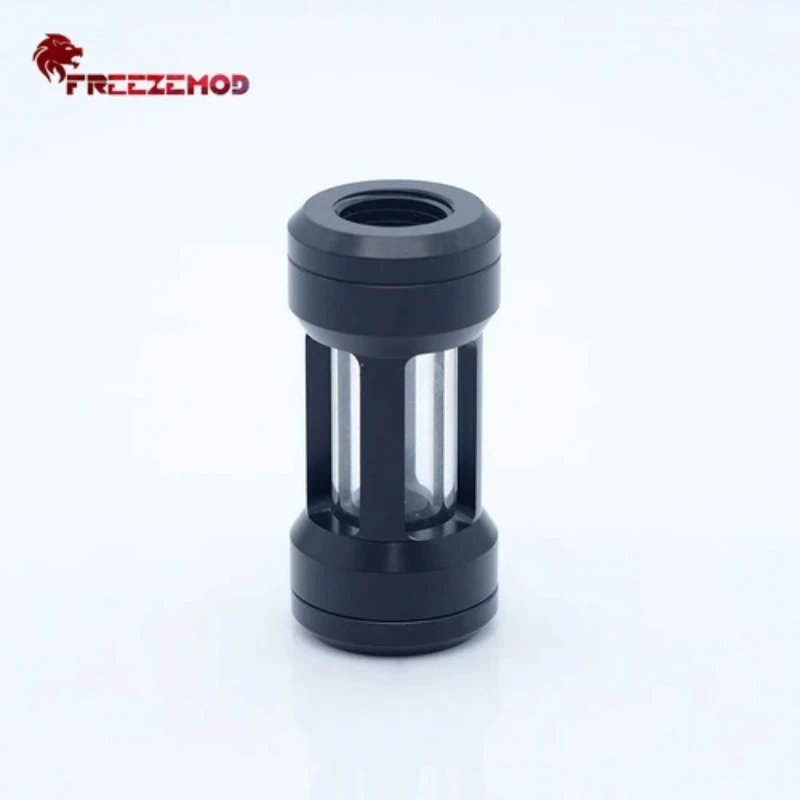 FREEZEMOD PC Water Cooling Filter Fitting Composite Design Large Visible Area Dual Internal Threads GLQ-JX2