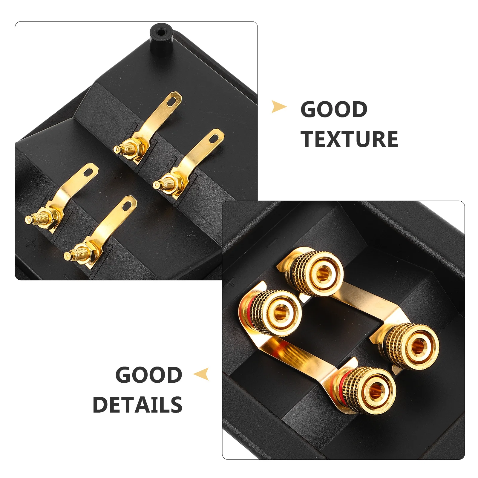 Speaker Terminal Box Robust Plastic Enclosure For Clear Universal Junction