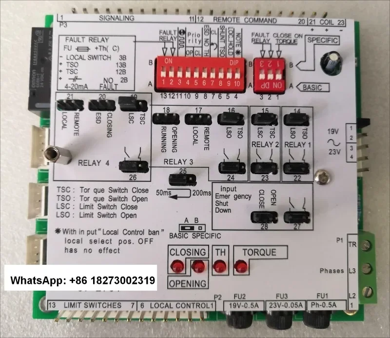 CI2701 electric actuator control board BERNARD main board feedback board GAMK loca-tor