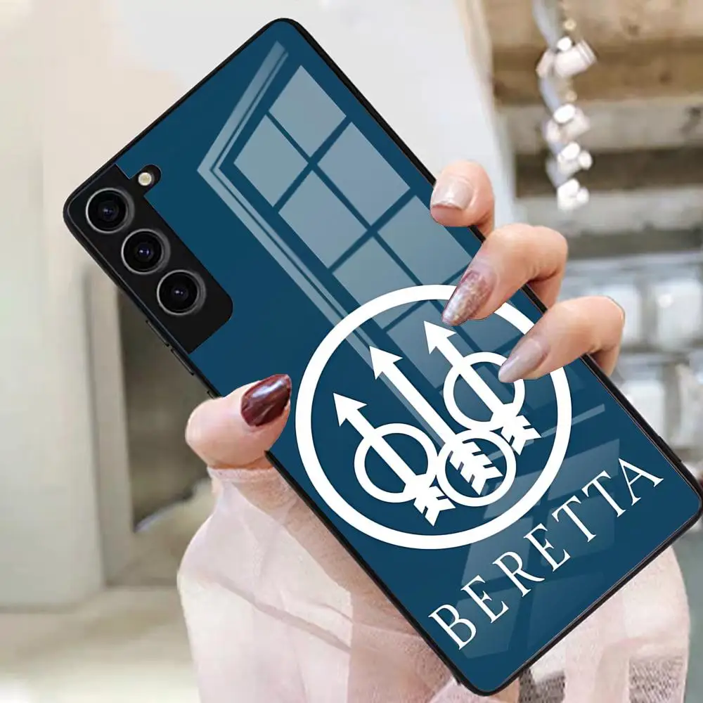 حافظة لهاتف سامسونج S25 Edge Ultra S23 S22 S21 S20 Ultra Plus S24 Fe A54 A53 A25 غطاء زجاجي #4