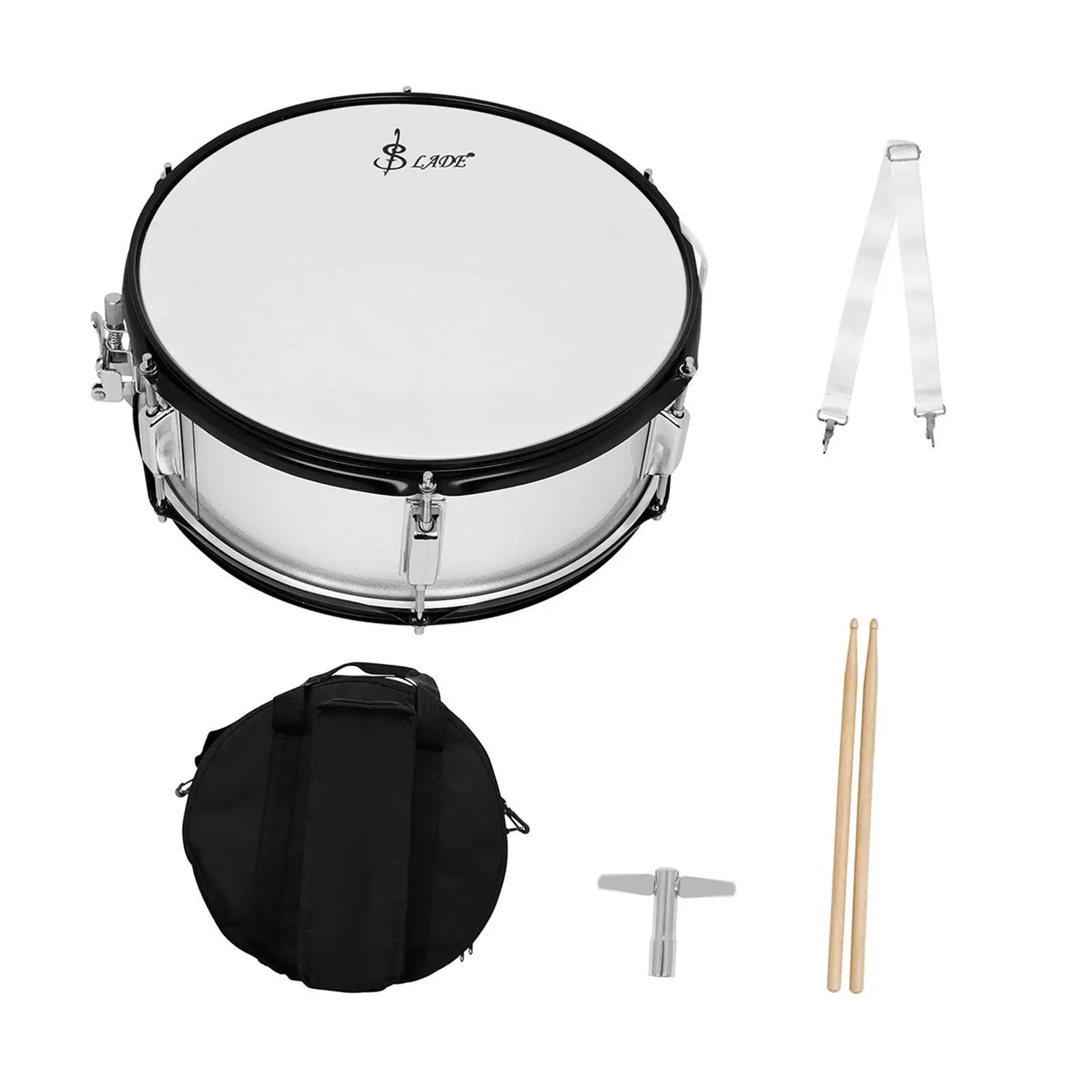 

14" Snare Drum Professional Musical Instrument for Children Beginners Teens