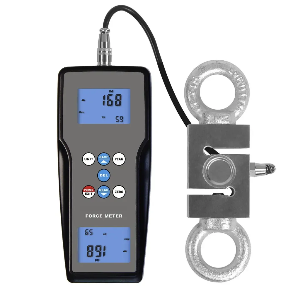 FM-207-1000K Digital Force Gauge 200K,500K,1000K,Push Pull Tester Tension Meter