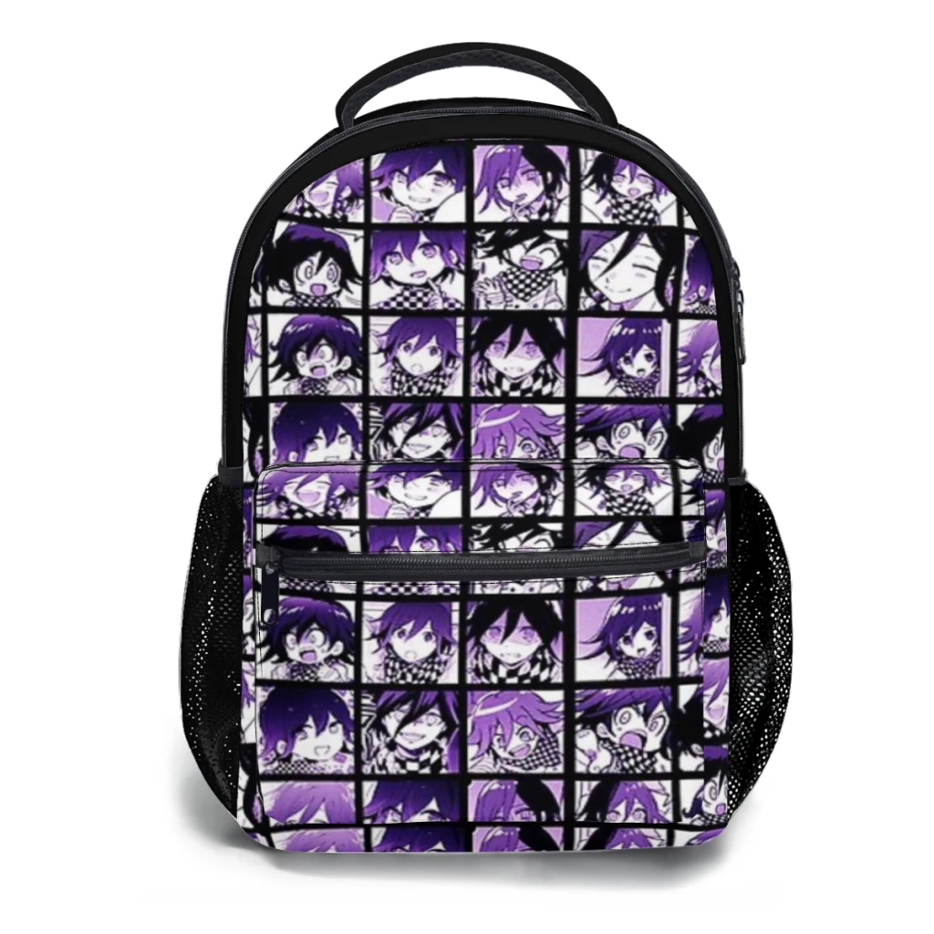 New Fashionable  Kokichi Manga Collection (Colored) Backpack Bag Large Capacity Trendy Book Bag Multi-pockets Adjustable 17inch