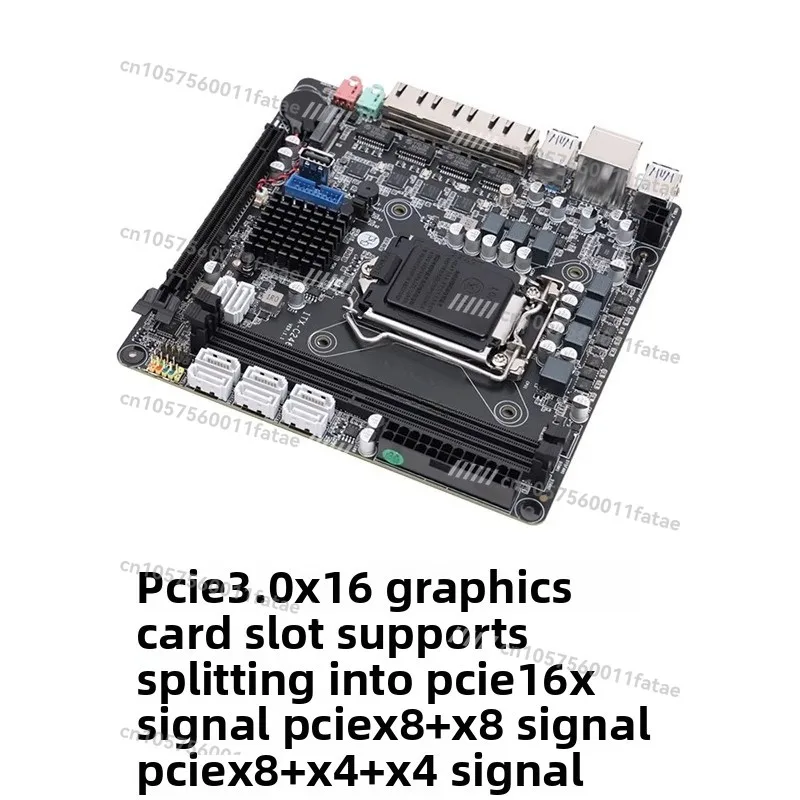 I226 Dual LAN ITX NAS Motherboard CS246 with 8 SATA Ports PCIE Slot