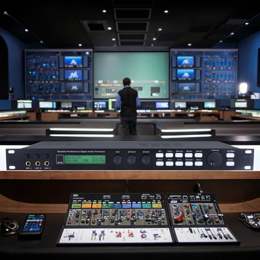 

X5H High Version Digital Processor Metal Sound Performance System