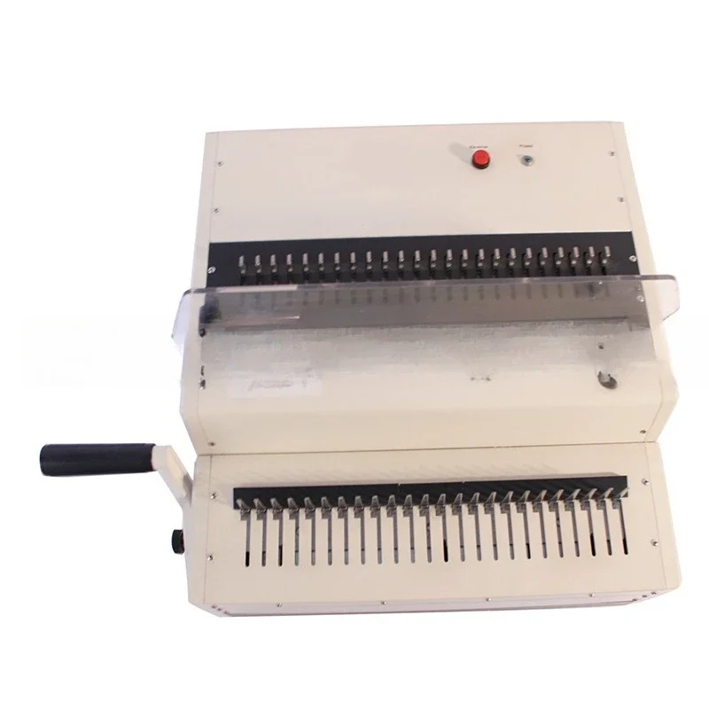 Full comb type rubber ring punching machine 34 hole clamp binding machine rubber ring binding machine