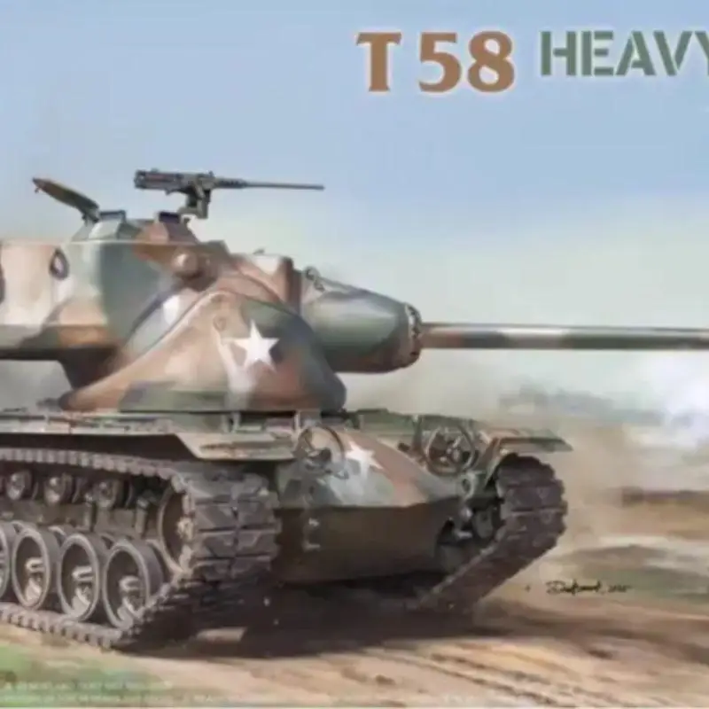 

Assembly model TAKOM 2204 1/35 US T58 Heavy Tank Assembly Model