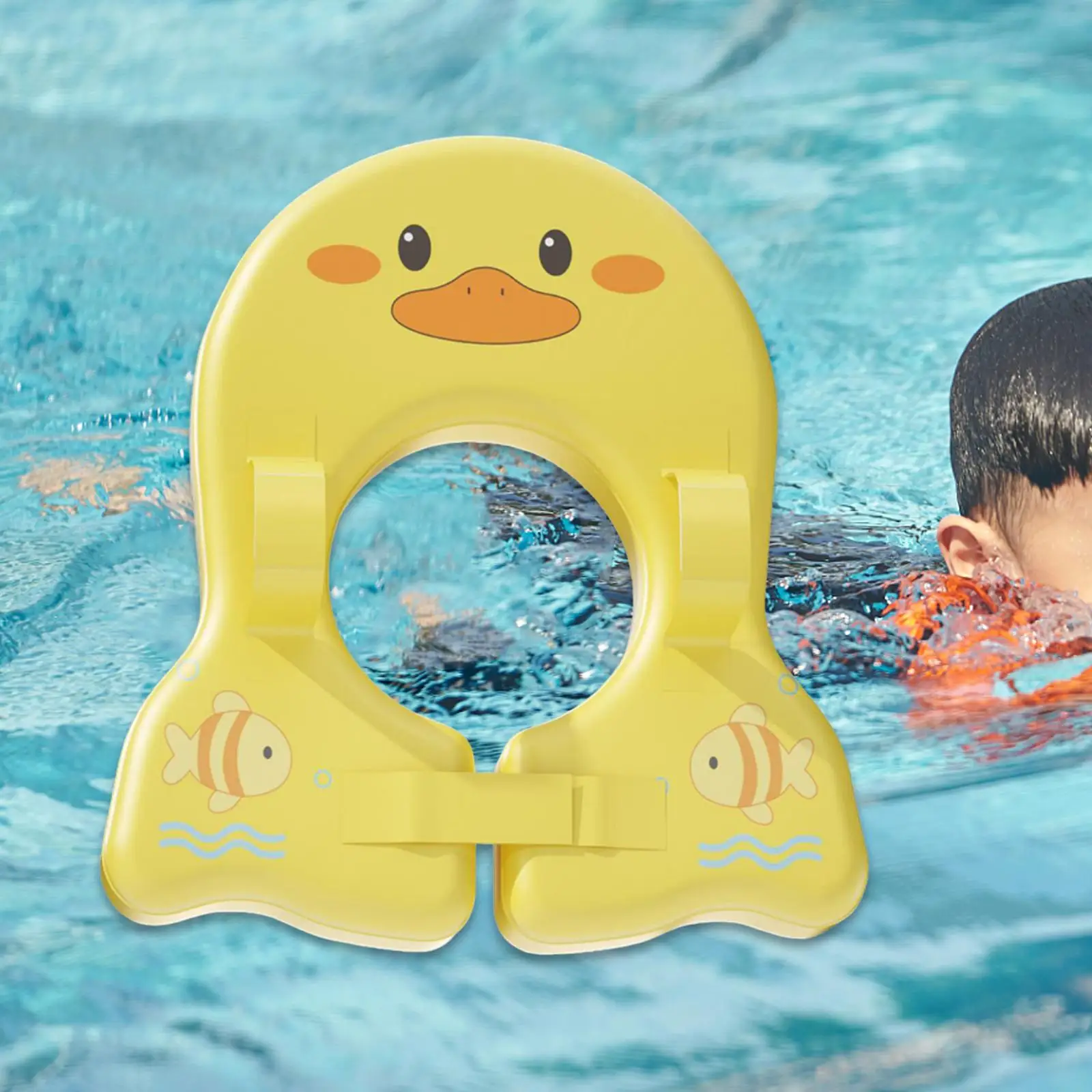 Galleggiante da nuoto per bambini Leggero senza gonfiaggio Anelli in vita con animali dei cartoni animati per ragazzi e ragazze Neonati 3 mesi -3 anni Bambini