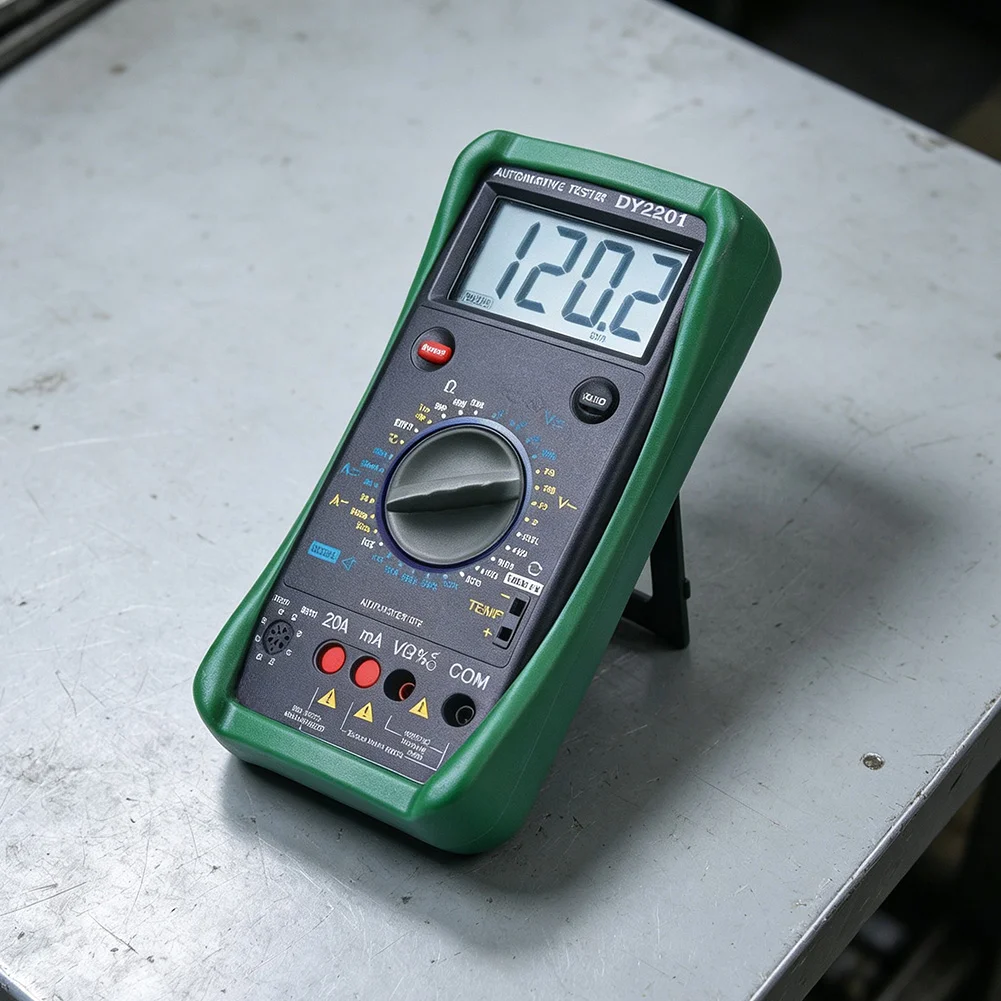 Digital Multimeter DY2201 Designed for Automotive Applications For Battery Testing DC 1000V AC 700V Compact Ergonomic Build