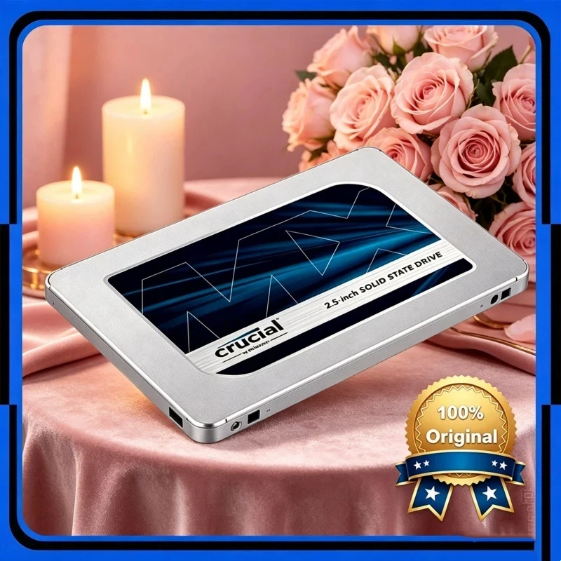 SSD SATA premium de 2.5 pulgadas, Crucial MX500 BX500 240G 500GB 1TB 2TB 3D NAND, unidad interna para portátil