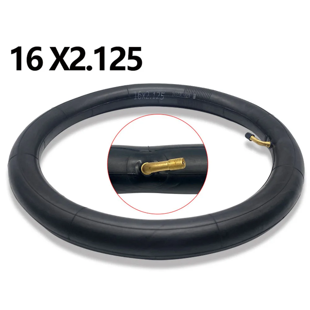 16 Inch 16x2.125 Inner Tube/Outer Tire Electric Bike Bicycle Inflatable Tire Puncture-resistant Rubber E-bike Tyre Replace Parts