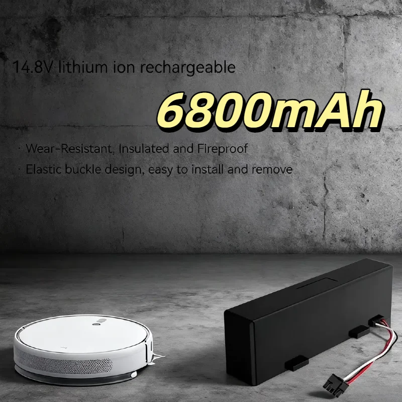 

14.4V 3500mAh Rechargeable Battery for Mi Robot Vacuum-Mop 2S (STYTJ02YM) Xiaomi Mijia LDS Vacuum Cleaner, Conga 3290/3390