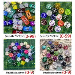 0-9 0-59 0-99 Board Game Counter Blood Counter Wounds Tracker 1Pcs