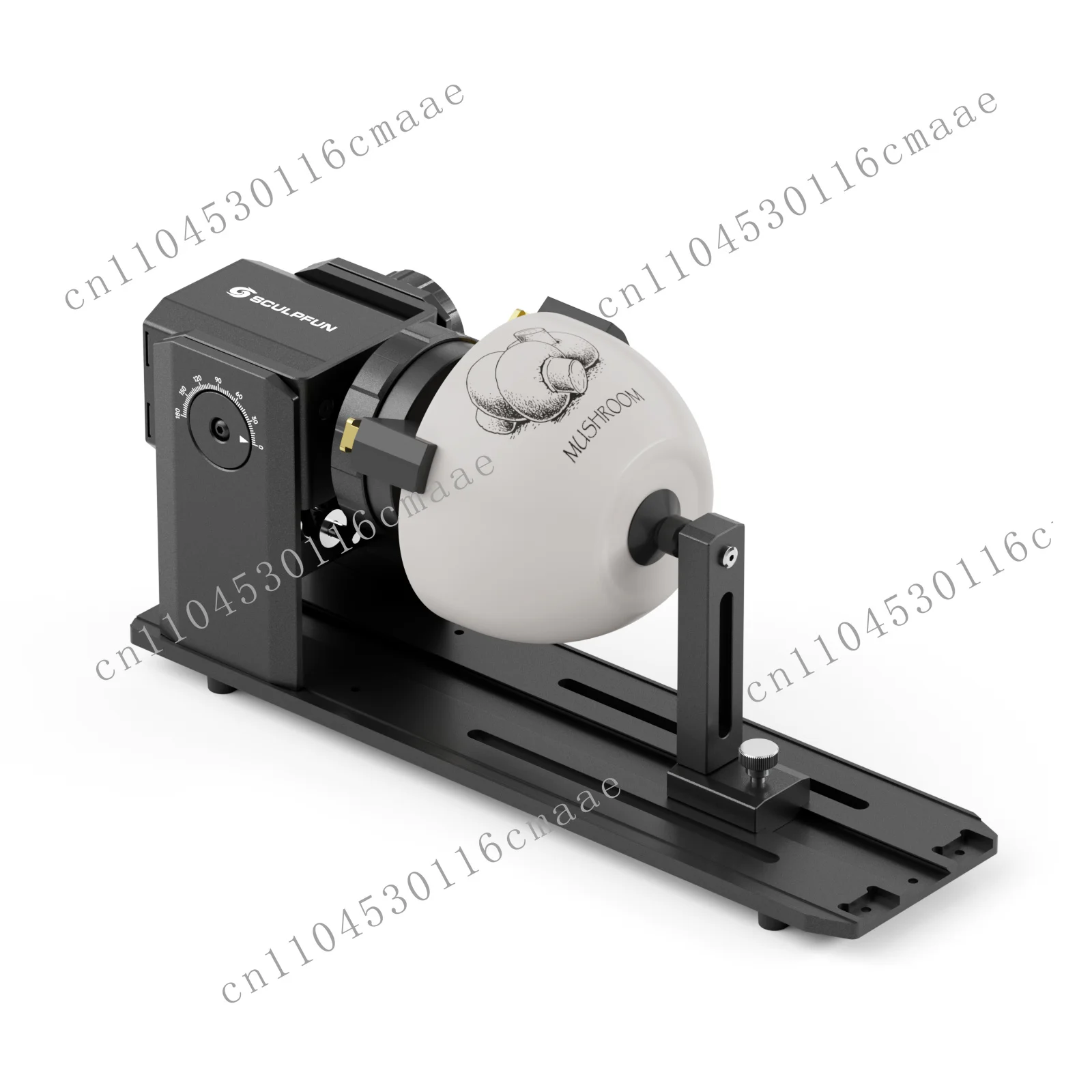 SCULPFUN RA Pro y-axis multi-function rotating roller chuck module for 180-degree adjustable angle laser engraving machine