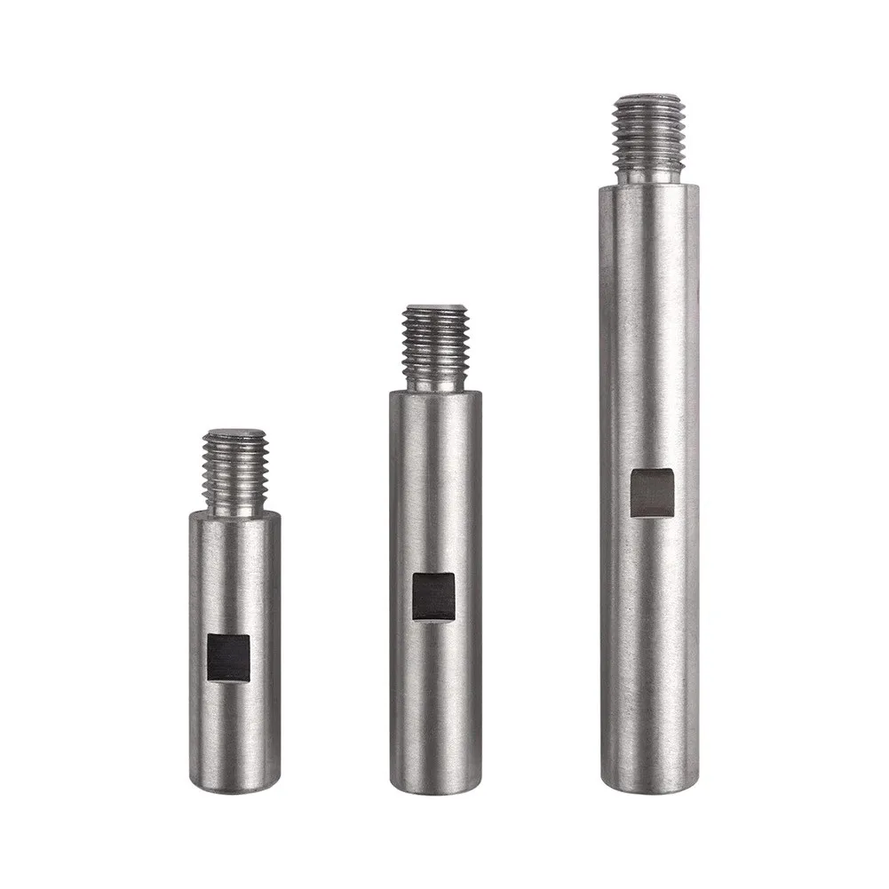 Extension Rod Connecting Rod 75mm Adapter Rod Aluminum Alloy Extension Shaft for m14 Polishing Machine Extension Rod