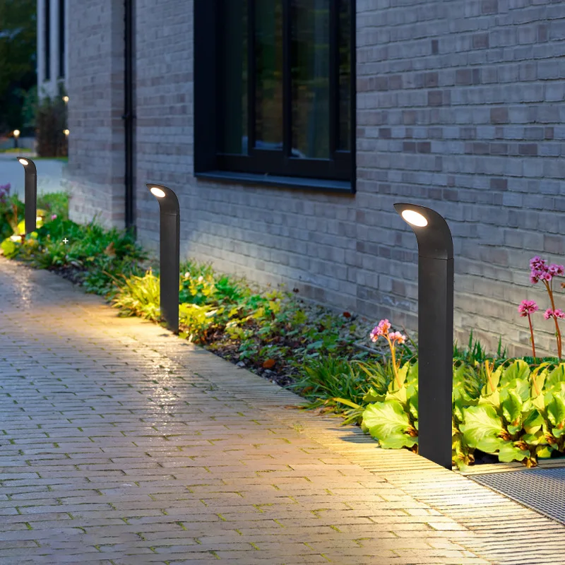 

Lawn light outdoor waterproof aluminum profile community park solar plug garden landscape garden light