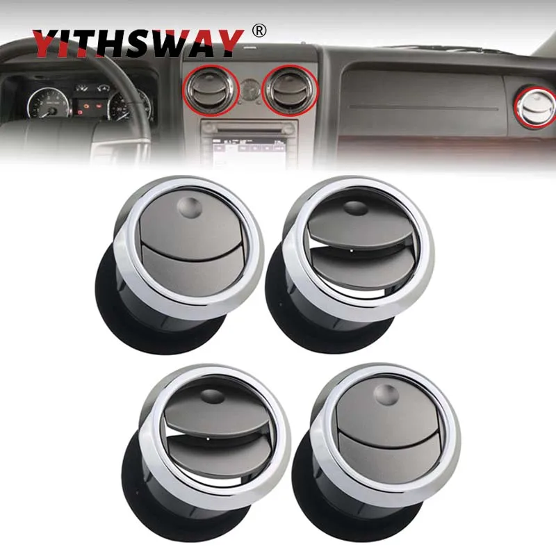 8H6Z-19893-AA aire acondicionado plateado conducto de aire de CA ventilación para Lincoln MKZ Zephyr Ford Fusion Mercury Milan 2006 2007 2008 2009