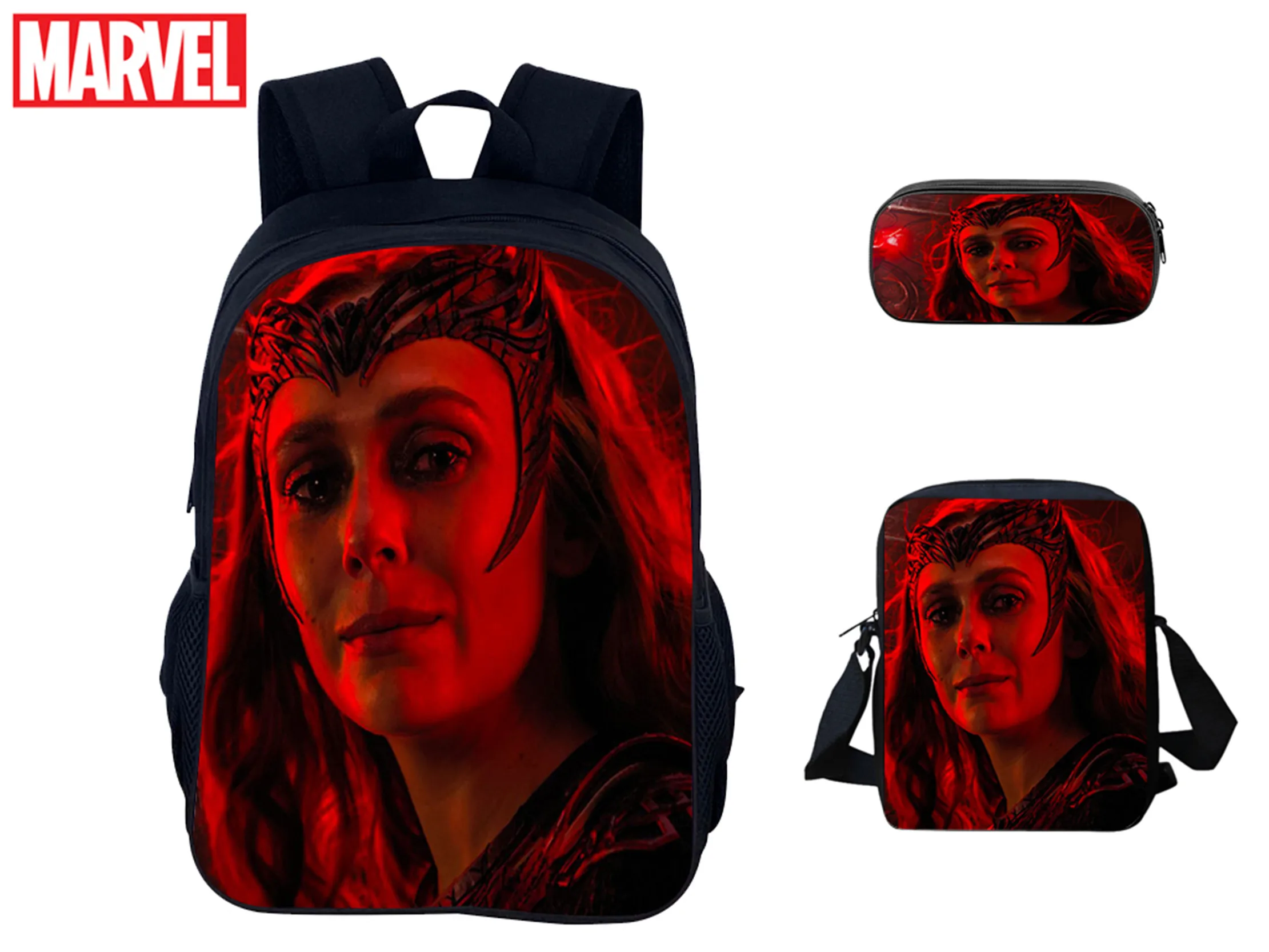 Прочный рюкзак Scarlet Witch Kid и сумка через плечо