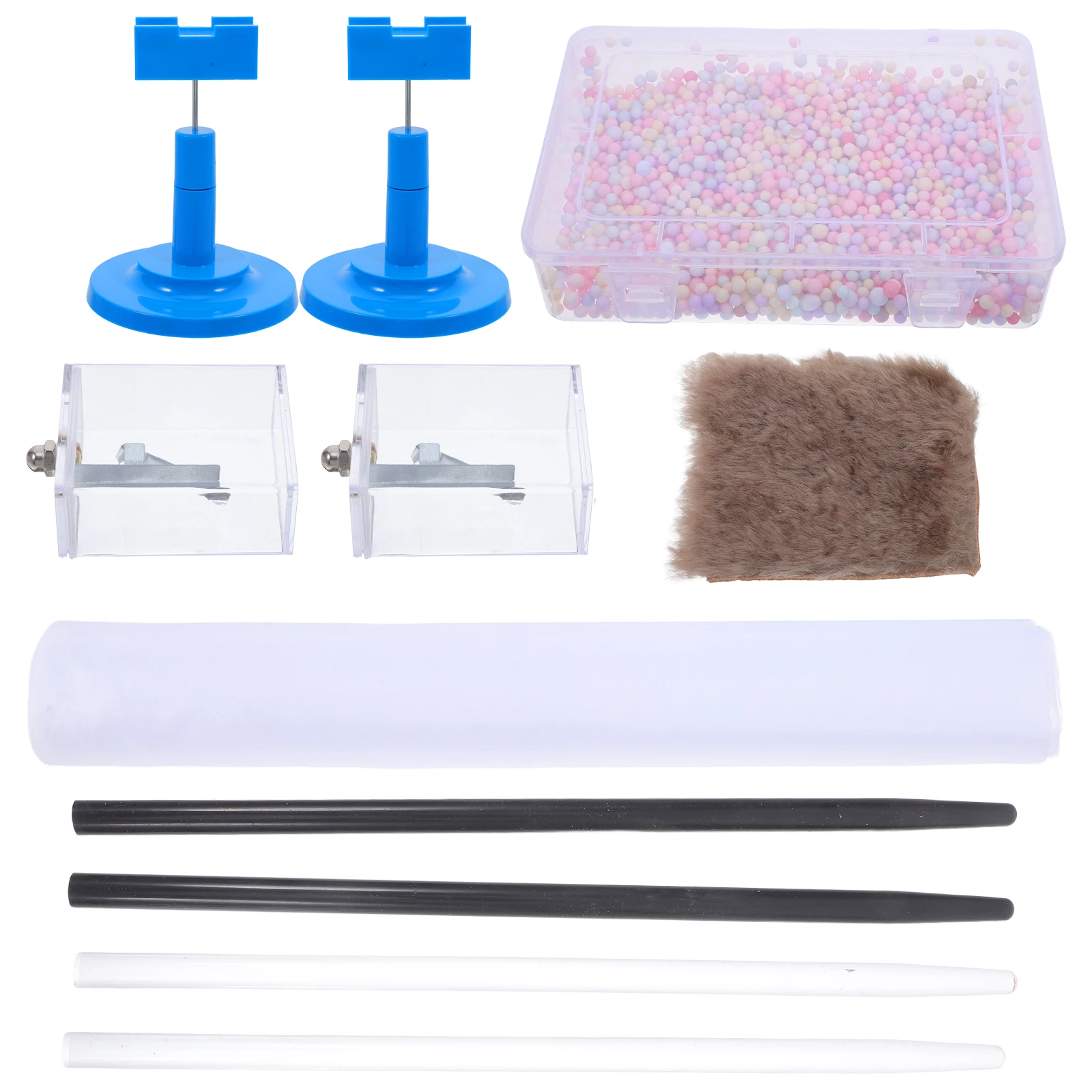 

Material Electrostatic Experimental Equipment Child Glass Friction Electrification Toys