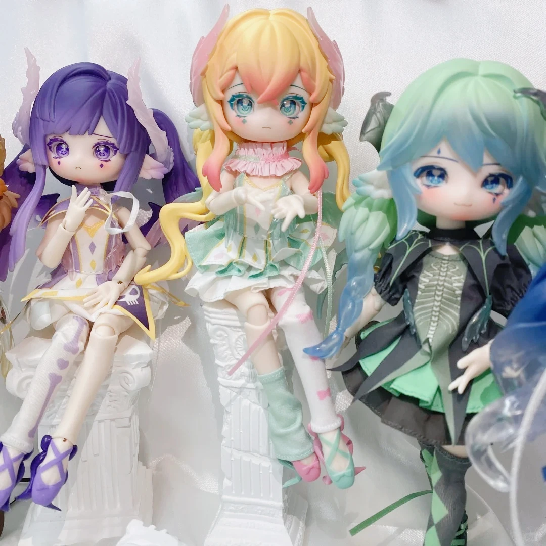 Penny'S Box Luluya Symphonic Poem 1/8 Bjd صندوق أعمى عمل الشكل صندوق غامض Kawaii أنيمي دمية مفاجأة حقيبة فستان الدمى لعبة