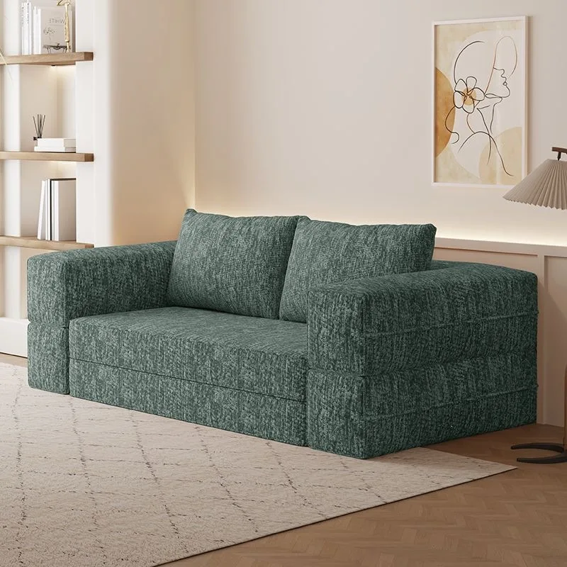 #Vacuum-Compressed Folding Dual-Use Modular Sofa Bed High-Density Sponge for Small Apartments Living Room Furniture