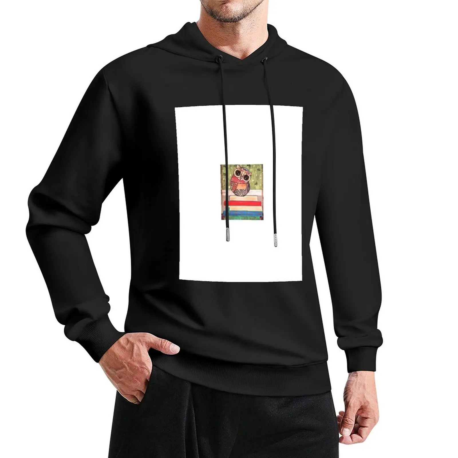 

Owl on Books Pullover Hoodie blouse new in hoodies & sweatshirts