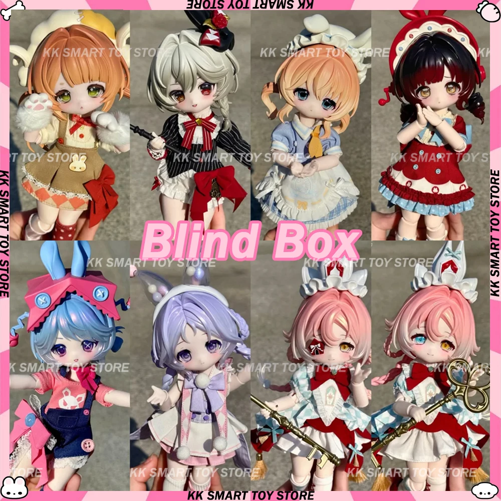 

Новая коллекционная аниме-фигурка COME4FREE Authentic Bunny Dream Box, кукла BJD в масштабе 1/12, шарнирная, для переодевания, в закрытой коробке
