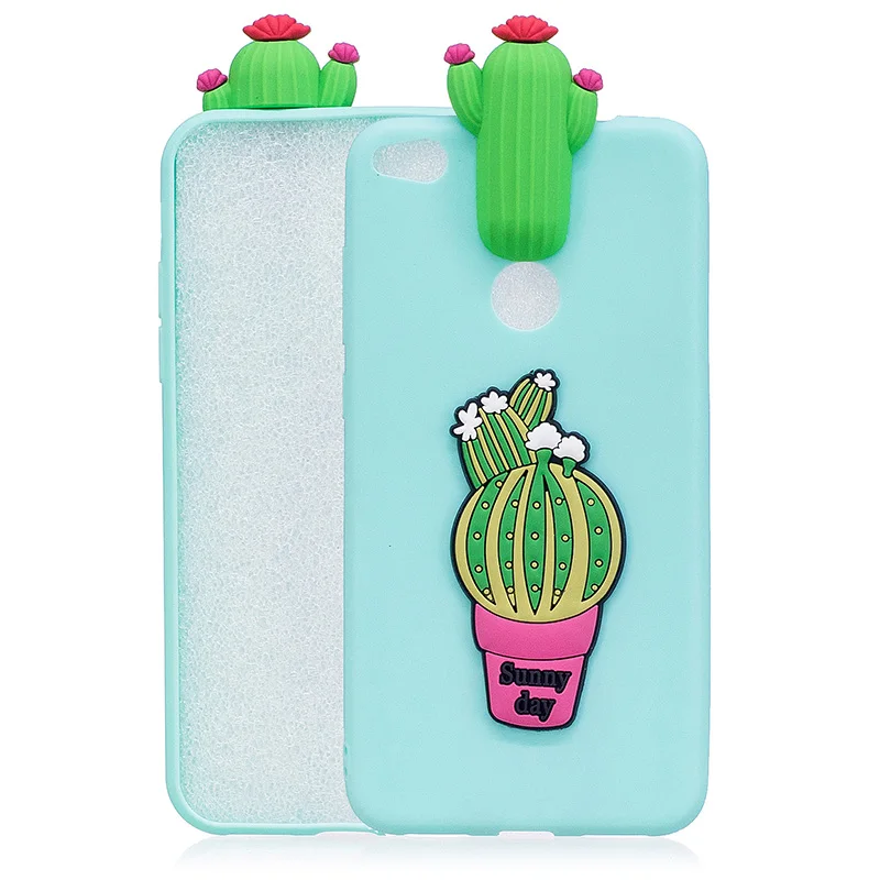 Cover For Huawei P8 Lite 2017 Soft Silicone Case Cute Cartoon 3D Unicorn Cat For Huawei P 8 Lite 2017 / Honor 8 Lite Phone Cases