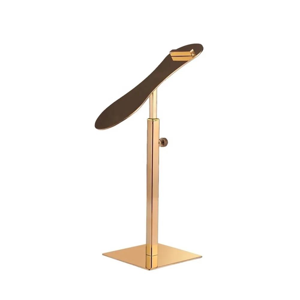 

1PCS Stainless Steel Shoe Display Rack Shoe Tray Stand Holder Support for Shoes Store Showcase Counter Exhibition Display Props