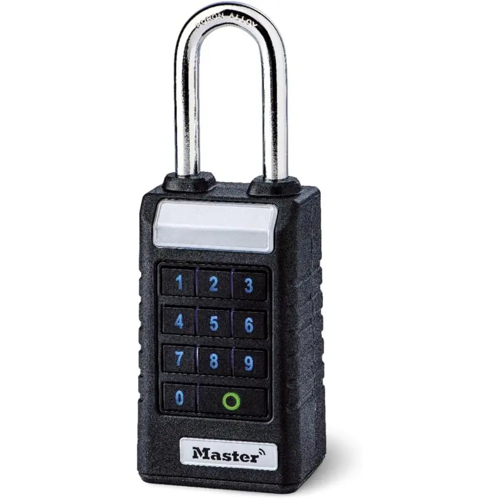 

Long Shackle Bluetooth Smart Padlock with Weatherproof Design