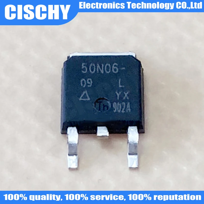 

10 шт./партия SUD50N06-09L 50N06-09L TO-252 SUD50N06 60V 50A TO252 в наличии