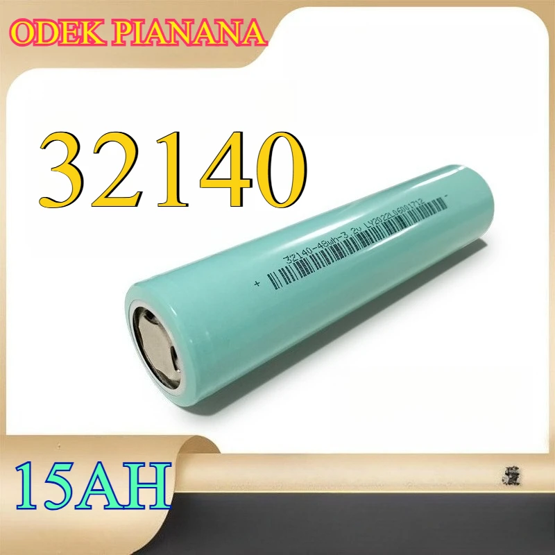

32140 Литий-железо-фосфатный аккумулятор 15 Ач, литиевая батарея 3,2 В для электромобиля, портативный источник питания для хранения энергии