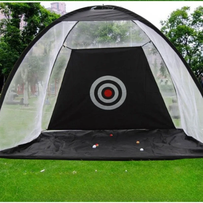 

Golf practice net, portable golf practice net, indoor simulation