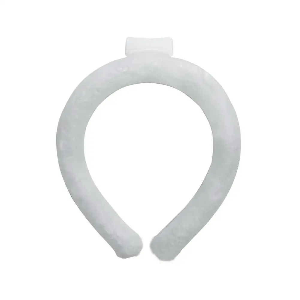 Reutilizável Neck Cold Ice Pack, mãos livres, portátil, Cooling Neckband, fácil de limpar, extremamente tempo, calor do verão, E7Z3