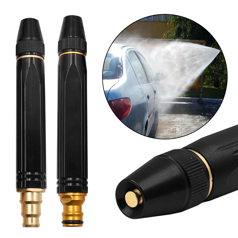 Pistola de agua multifuncional para lavado de coches, rociador Manual ajustable de alta presión, boquilla de pulverización, accesorios para