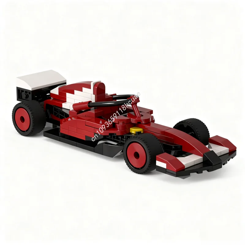 

141pcs MOC v2MOC F1 race car SF25 City Model Building blocks creative Kids Birthday craft toys Architecture Christmas gifts