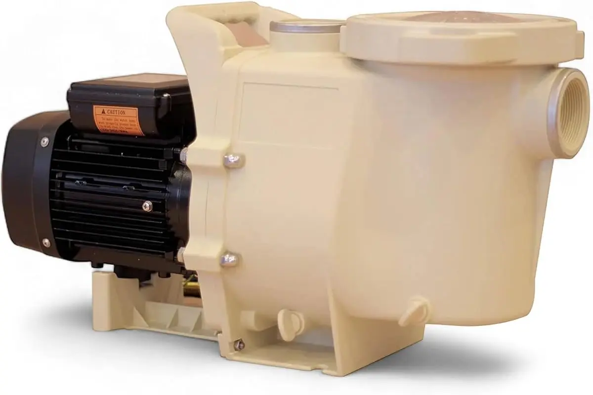 FibroPool 1.5 HP Swimming Pool Pump for In Ground Pools and Spas - 1.5 Horsepower - Designed in the USA - High Efficiency Single