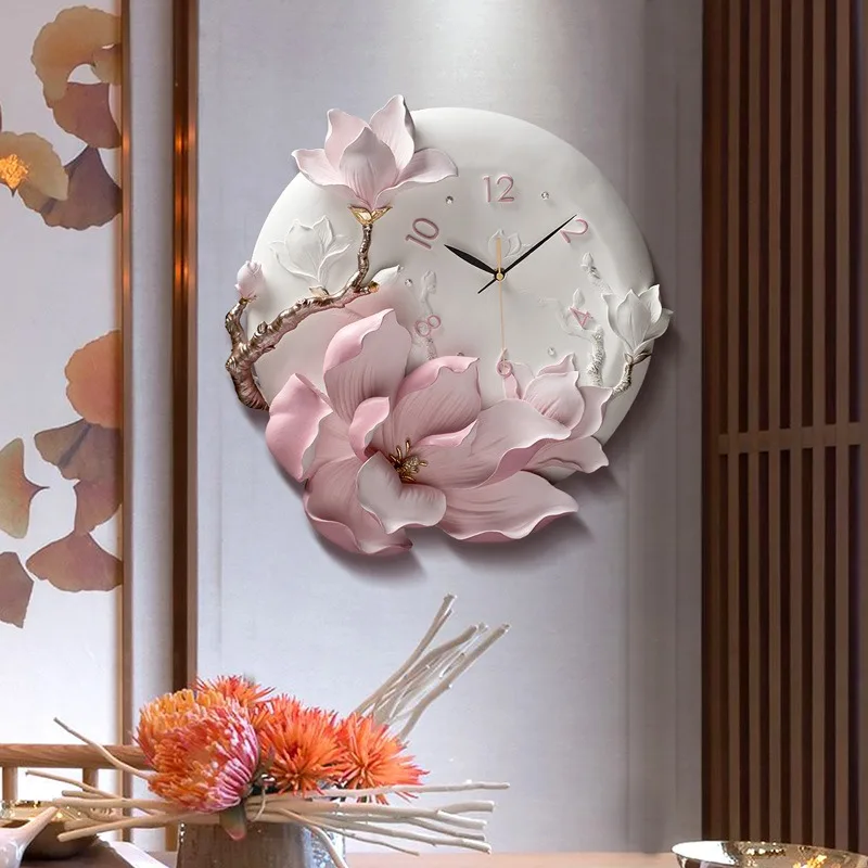 ساعات حائط فاخرة لغرفة المعيشة ساعات حائط داخلية عصرية عتيقة جمالية رقمية Orologio Da Parete الحلي ديكور المنزل #5