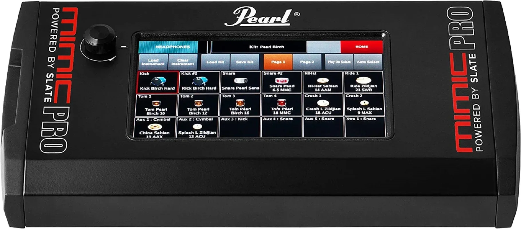 Sommer rabatt von Pearl Mimic Pro Drum Percussion Sound modul mit Schiefer (mimp24b)